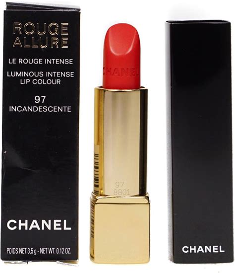 chanel rouge allure lipstick incandescente 97|chanel rouge allure l'extrait lipstick.